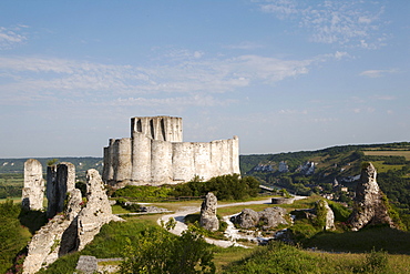 Chateau Gaillard, Les Andelys, Normandy, France, Europe