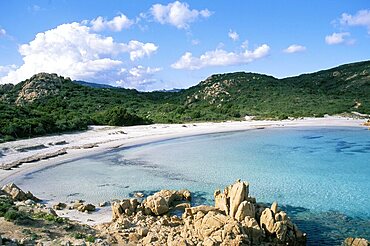 Romazzino beach, island of Sardinia, Italy, Mediterranean, Europe