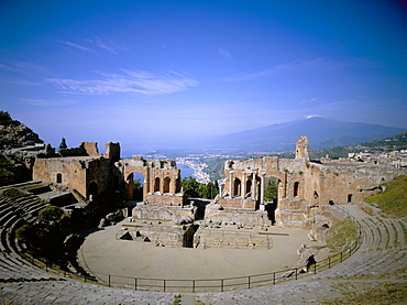 Taormina, island of Sicily, Italy, Mediterranean, Europe