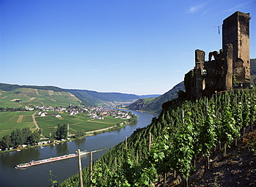 Gravenburg Castle, River Mosel, Rhineland Palatinate, Germany, Europe