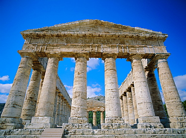 Temple, Segesta, Sicily, Italy, Mediterranean, Europe