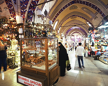 The Grand Bazaar (Great Bazaar) (Kapali Carsi), Istanbul, Turkey, Europe, Eurasia