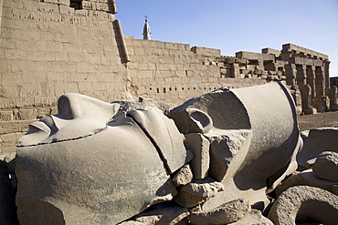 The Temple of Luxor, Thebes, UNESCO World Heritage Site, Egypt, North Africa, Africa