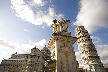 The Duomo and the Leaning Tower of Pisa, UNESCO World Heritage Site, Pisa, Tuscany, Italy, Europe