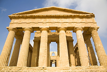 Temple of Concordia, Valley of the Temples, Agrigento, UNESCO World Heritage Site, Sicily, Italy, Europe