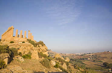 Temple of Juno, Valley of the Temples, Agrigento, UNESCO World Heritage Site, Sicily, Italy, Europe