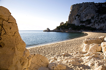 The beach of Cala Luna, Gulf of Orosei, Sardinia, Italy, Mediterranean, Europe