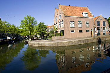 Hoorn back streets, Holland, Europe