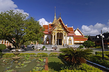 Wat Chalong temple, Phuket, Thailand, Southeast Asia, Asia