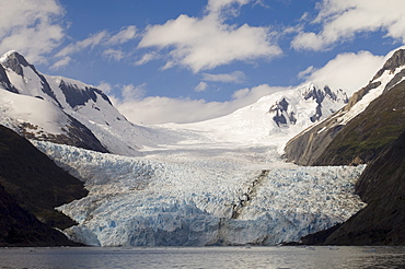 Garibaldi Glacier, Darwin National Park, Tierra del Fuego, Patagonia, Chile, South America