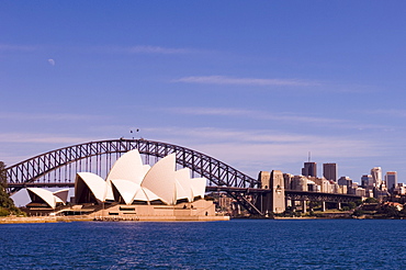 Opera House and Harbour Bridge, Sydney, New South Wales, Australia, Pacific