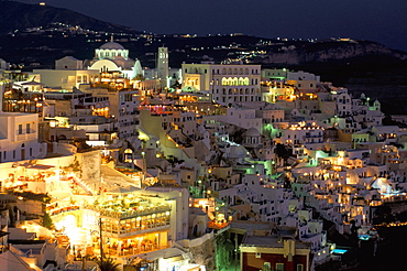 Fira, island of Santorini (Thira), Cyclades Islands, Aegean, Greek Islands, Greece, Europe