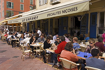 Marche a la Broquante, Cours Saleya, Nice, Alpes Maritimes, Provence, Cote d'Azur, French Riviera, France, Europe