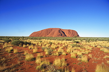 Uluru (Ayers Rock), Uluru-Kata Tjuta National Park, UNESCO World Heritage Site, Northern Territory, Australia, Pacific