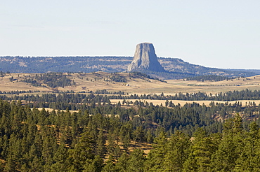 Devils Tower National Monument, Wyoming, United States of America, North America