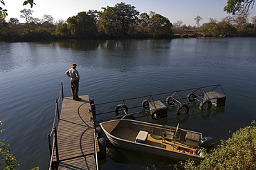 Lunga River Lodge, Kafue National Park, Zambia, Africa