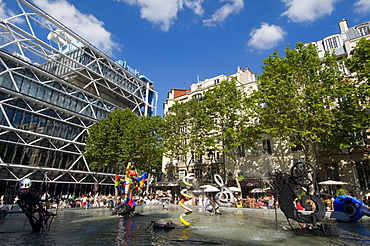 Centre Georges Pompidou, Beaubourg, Paris, France, Europe