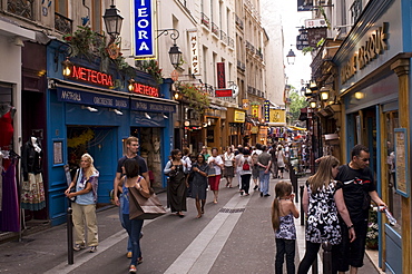 Rue de la Huchette, Quartier Latin, Paris, France, Europe