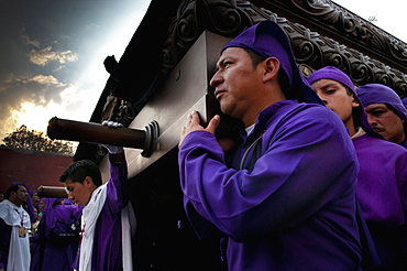 Holy Week Procession, Antigua, Guatemala, Central America