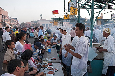 Djemaa el Fna Square, Marrakech, Morocco, North Africa, Africa