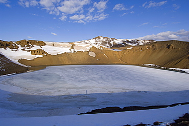 Krafla volcano near Lake Myvatn, Reykjahlid, Iceland, Polar Regions