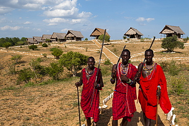 Kudu Camp, Tsavo East National Park, Kenya, East Africa, Africa