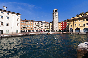 Apponale Tower, Piazza 3 Novembre, Riva del Garda, Lago di Garda (Lake Garda), Trentino-Alto Adige, Italian Lakes, Italy, Europe