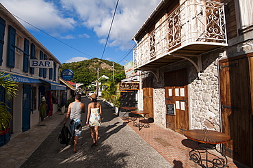 Le Bourg, Iles des Saintes, Terre de Haut, Guadeloupe, West Indies, French Caribbean, France, Central America