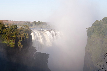 Victoria Falls, UNESCO World Heritage Site, Zimbabwe, Africa 