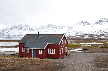 Ny-Alesund, Spitzbergen, Svalbard Islands, Norway, Scandinavia, Europe 