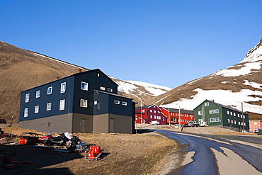 Longyearbyen, Spitzbergen, Svalbard Islands, Norway, Scandinavia, Europe 