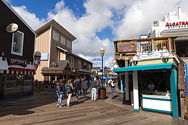 Pier 39, Fisherman's Wharf, San Francisco, California, United States of America, North America