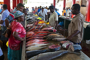 Market, Victoria, Mahe, Seychelles, Indian Ocean, Africa