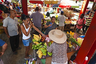 Market, Victoria, Mahe, Seychelles, Indian Ocean, Africa