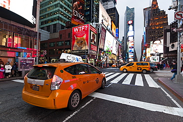 Times Square, New York City, United States of America, North America