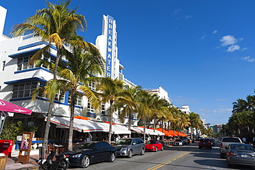 Breakwater Hotel, Ocean Drive, South Beach, Miami Beach, Florida, United States of America, North America