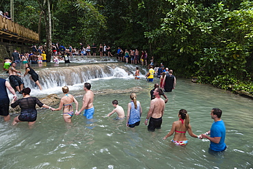 Dunn's River Falls, Ocho Rios, Jamaica, West Indies, Caribbean, Central America