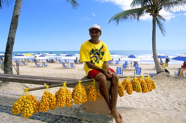 Ponta Negra beach, Natal, Rio Grande do Norte state, Brazil, South America