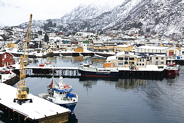 Svolvaer, Lofoten Islands, Nordland, Arctic, Norway, Scandinavia, Europe