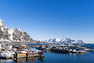 Svolvaer, Lofoten Islands, Nordland, Arctic, Norway, Scandinavia, Europe