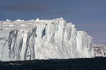 Icebergs in Ilulissat icefjord, UNESCO World Heritage Site, Greenland, Denmark, Polar Regions