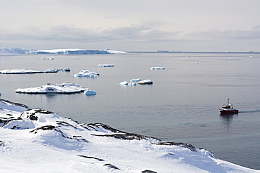 A bay near Ilulissat, Greenland, Denmark, Polar Regions