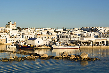 Naousa, Paros island, Southern Aegean sea, Cyclades, Greek Islands, Greece, Europe