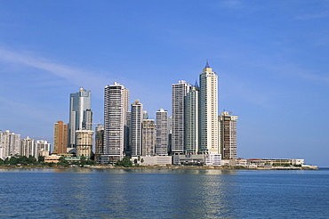 Skyline, Panama City, Panama, Central America