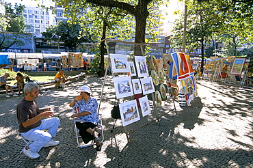 Handicraft and art fair, Ipanema, Rio de Janeiro, Brazil, South America