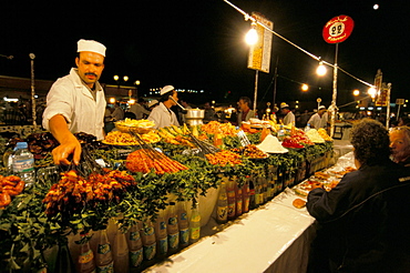 Place Jemaa El Fna, Marrakech (Marrakesh), Morocco, North Africa, Africa