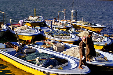 Fishermen, Kish Island, Iran, Middle East