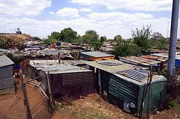 Shacks, Soweto, Johannesburg, South Africa, Africa