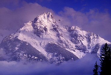 Snowy Mountain, Alaska, United States of America, North America