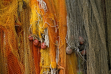 Fishing net at San Feliciano, Solomeo, Umbria, Italy